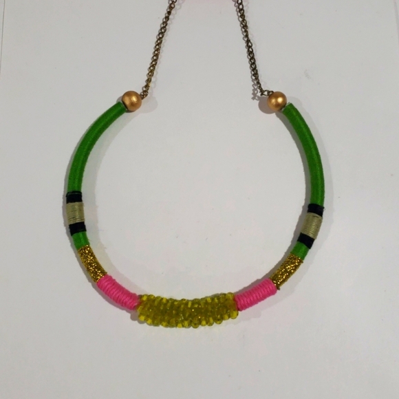 Charming Charlie Colorful Statement Necklace - Fun & Vibrant Women's Jewelry - Picture 4 of 11